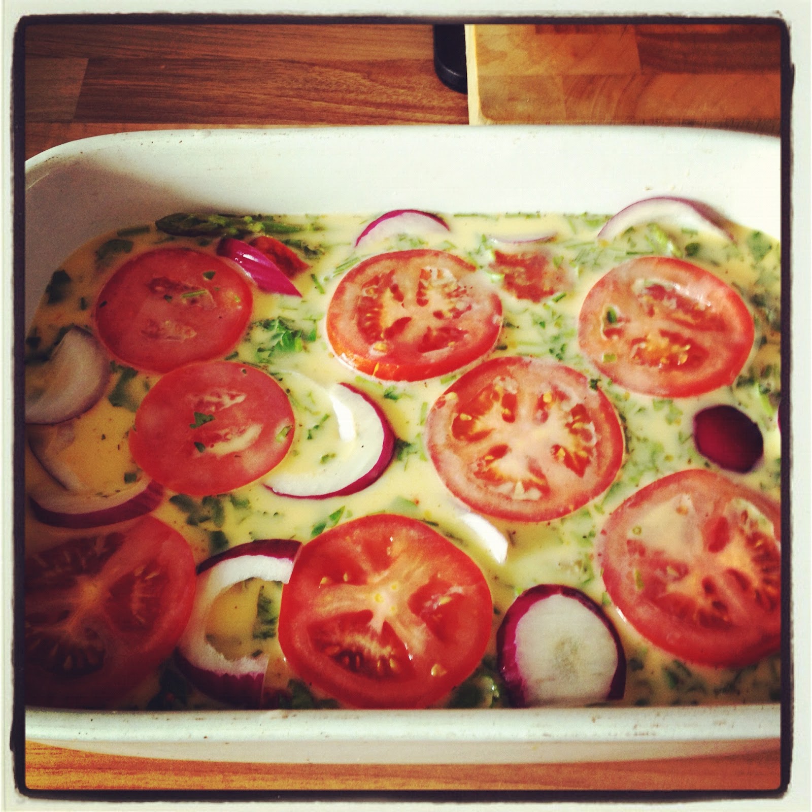 Chorizo and Asparagus Frittata YummyMetz